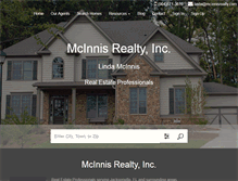 Tablet Screenshot of mcinnisrealty.org